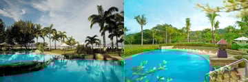 Shangri-La Rasa Rai Resort & Spa pools