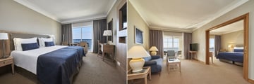 Seaview Room and Junior Suite at Porto Santa Maria