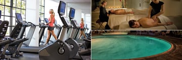 Fitness Centre, Spa Massage Treatments and Pool at Portola Hotel & Spa