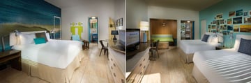 Postcard Inn on the Beach, Classic King Room and Classic Double Queen Room