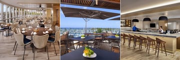 Sails Restaurant, Club Lounge and Sails Restaurant Bar at Prince Waikiki