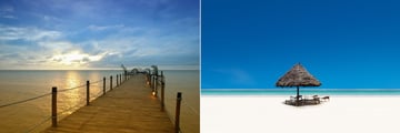 Pristine Zanzibar Beach & Jetty