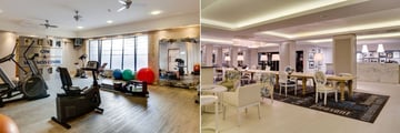 Protea Hotel Sea Point, Fitness Room and Lobby and Communal Table