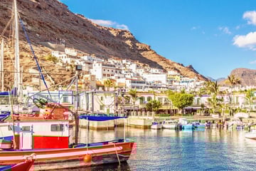 Puerto de Mogan harbour, Gran Canaria