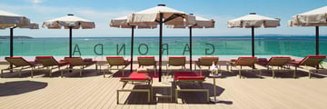 The rooftop at Pure Salt Garonda