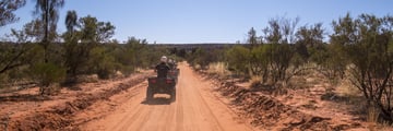 Quad biking in Kings Canyon