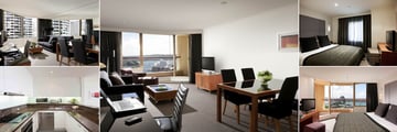 Quay West Suites, Sydney, 1 Bedroom Suite 1 Queen City View, 1 Bedroom Apartment 1 King Harbour View, 1 Bedroom Apartment 1 King City View Deluxe, 1 Bedroom Apartment 1 King Harbour View and Kitchen