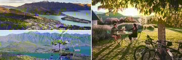 Queenstown Aerial View, Gondola Trip & Romantic Meal, South Island