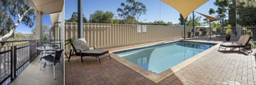 Quest Alice Springs, Balcony View and Pool