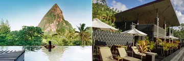 Rabot Hotel by Hotel Chocolat pool and sun loungers