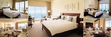Radisson Blu Resort Fujairah, Guest Room Bedrooms and Suite Living Rooms