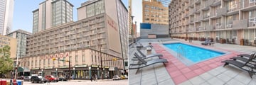 Ramada Plaza by Wyndham Calgary Downtown, Exterior and Pool