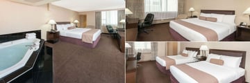 Ramada Plaza by Wyndham Calgary Downtown, One King Bed Jacuzzi Suite, One King Bed Room and Executive Two Double Bed Room