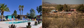 Rancho De La Osa pool and views