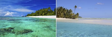 Rarotonga & Aitutaki island scenery