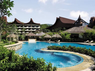 Rasa wing swimming pool at Shangri Las Rasa Sayang Resort & Spa