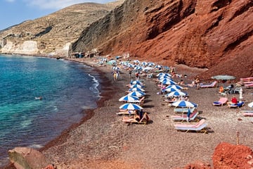 Red Beach, Santorini