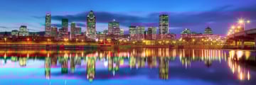 Montreal at night