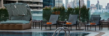 Rembrandt Hotel Bangkok outdoor pool