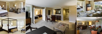 Renaissance Indian Wells Resort & Spa, (clockwise from top left): Governors Suite, Ambassador Suite, Executive Suite, Parlor Suite and Presidential Suite