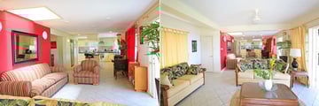 Residence du Cap, Entrance and Living Room