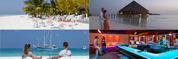 Romantic restaurants and bars at Meeru Island Resort & Spa