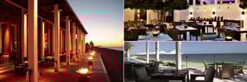The Chedi - Oman, The Beach Restaurant, The Arabian Courtyard and The Beach Restaurant by Day 