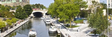 Rideau Canal, Parliament Hill