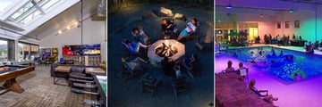 Games Room, Outdoor Fire Pits and Indoor Pool, Holiday Inn Estes Park