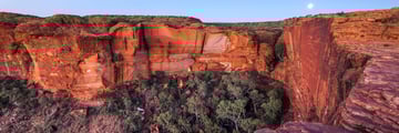 The rim walk at Kings Canyon