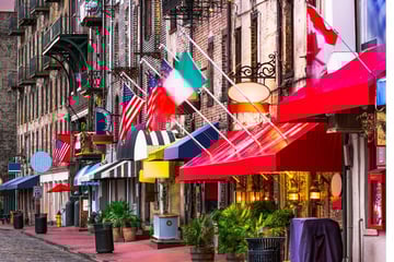 River Street in Savannah, Georgia