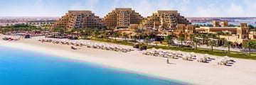 Aerial view of Rixos Bab Al Bahr
