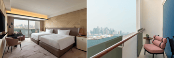 Rixos Gulf Hotel Doha deluxe and premium rooms