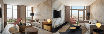 Rixos Gulf Hotel Doha junior and senior suite