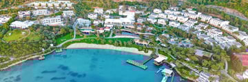 Aerial view of Rixos Premium Bodrum