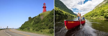 Scenery in Quebec, Canada