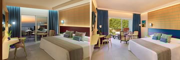 Double Room Sea View and Double Room at Roca Nivaria Gran Hotel