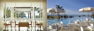 Main Restaurant and Pool Restaurant at Roca Nivaria Gran Hotel