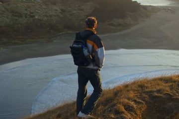 Hiking New Zealand's rocky coast