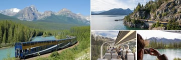 Scenery of The Rocky Mountaineer