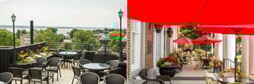 Dining areas at Rodd Charlottetown