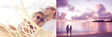Romantic setting at Raffles Praslin