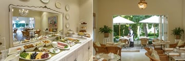 The Breakfast Room and Buffet at Rosenhof Country House