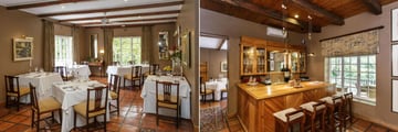 The Dining Room and The Wine Bar at Rosenhof Country House