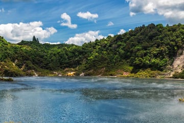 Frying Pan Lake, Waimangu Volcanic Valley Park, Rotorua