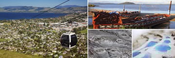 Rotorua's Skyline Gondola, Maori Boats & Spectacular Geothermal Scenery