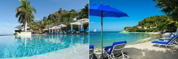 Round Hill Hotel and Villas pool and beach