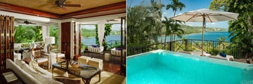Round Hill Hotel and Villas suite