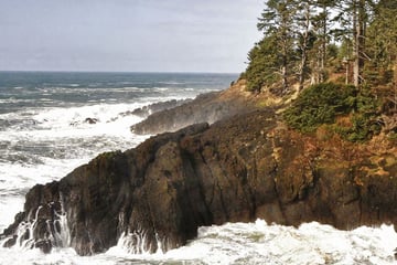 Route 101 Oregon coast highway