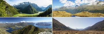 Routeburn Track, Lake Wanaka & Haast Pass